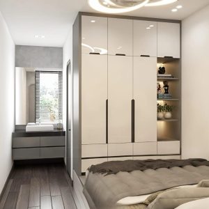 Giường Tủ Gỗ Công Nghiệp MDF Cao Cấp - TD07