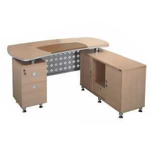 Bàn Giám Đốc Gỗ MDF Cốt Xanh Chống Ẩm GDTD05