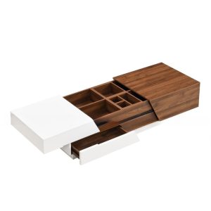 Bàn Trà Gỗ MDF Thiết Kế Độc Đáo Hiện Đại- BT05