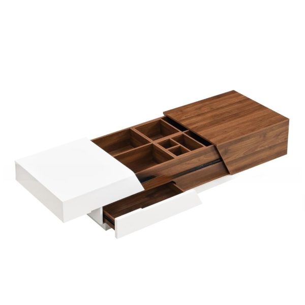 Bàn Trà Gỗ MDF Thiết Kế Độc Đáo Hiện Đại- BT05