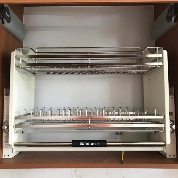 Giá bát nâng hạ inox 304 chữ V Eurogold - EP170