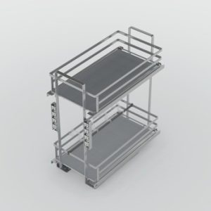 Giá gia vị inox 304 lọ gia vị Omero 300