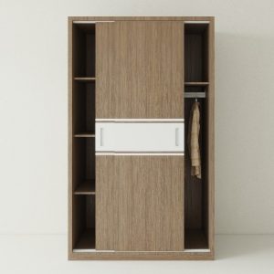 Tủ Quần Áo Gỗ Công Nghiệp Cánh Lùa TATD05