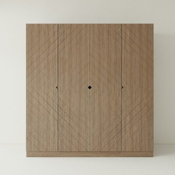 Tủ Quần Áo Gỗ Công Nghiệp MDF TATD14