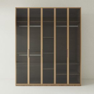Tủ Quần Áo Gỗ MDF Cánh Kính TATD04