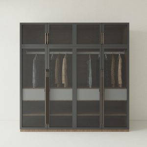 Tủ Quần Áo Gỗ MDF Cánh Kính TATD13