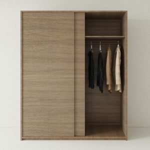 Tủ Quần Áo Gỗ MDF Cánh Lùa TATD26