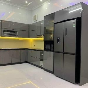 Tủ bếp Nhựa Picomat Cánh Kính CN20