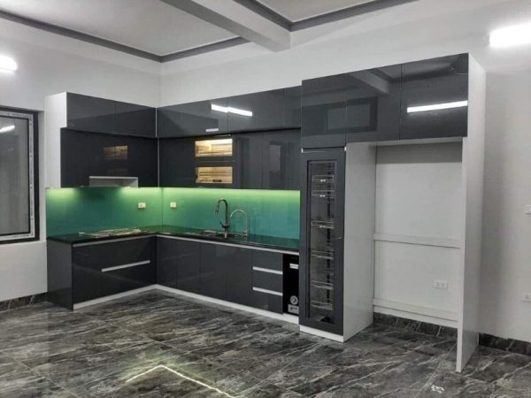 Tủ bếp Nhựa Picomat Cánh Acrylic CN16