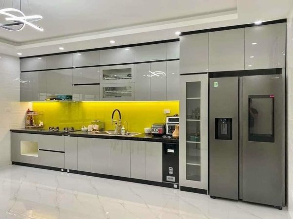 Tủ bếp Nhựa Picomat Cánh Acrylic CN19
