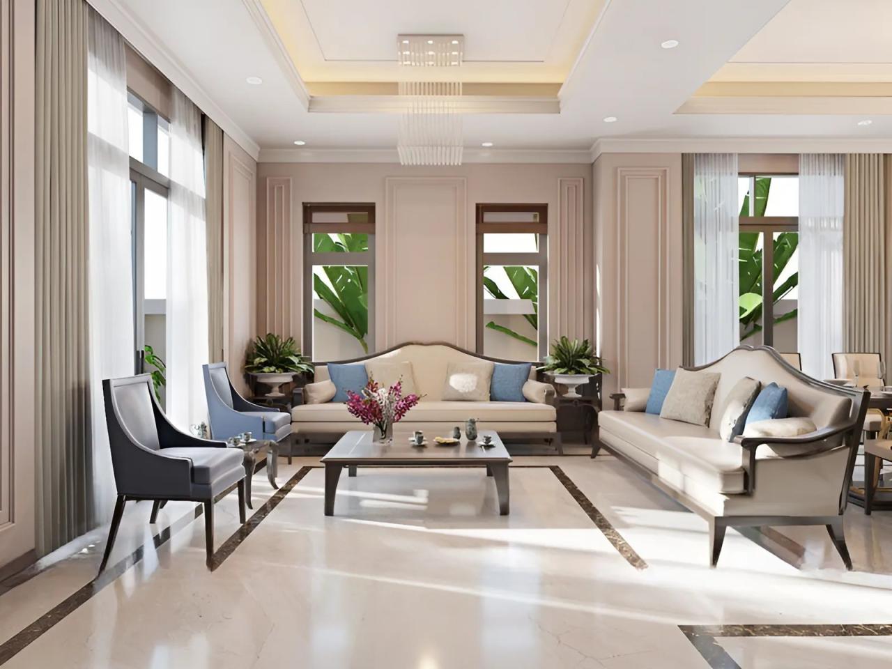 KHÁM PHÁ CĂN HỘ MANG PHONG CÁCH NEO CLASSIC 2 chim dam trong can ho mang phong cach trung hoa05